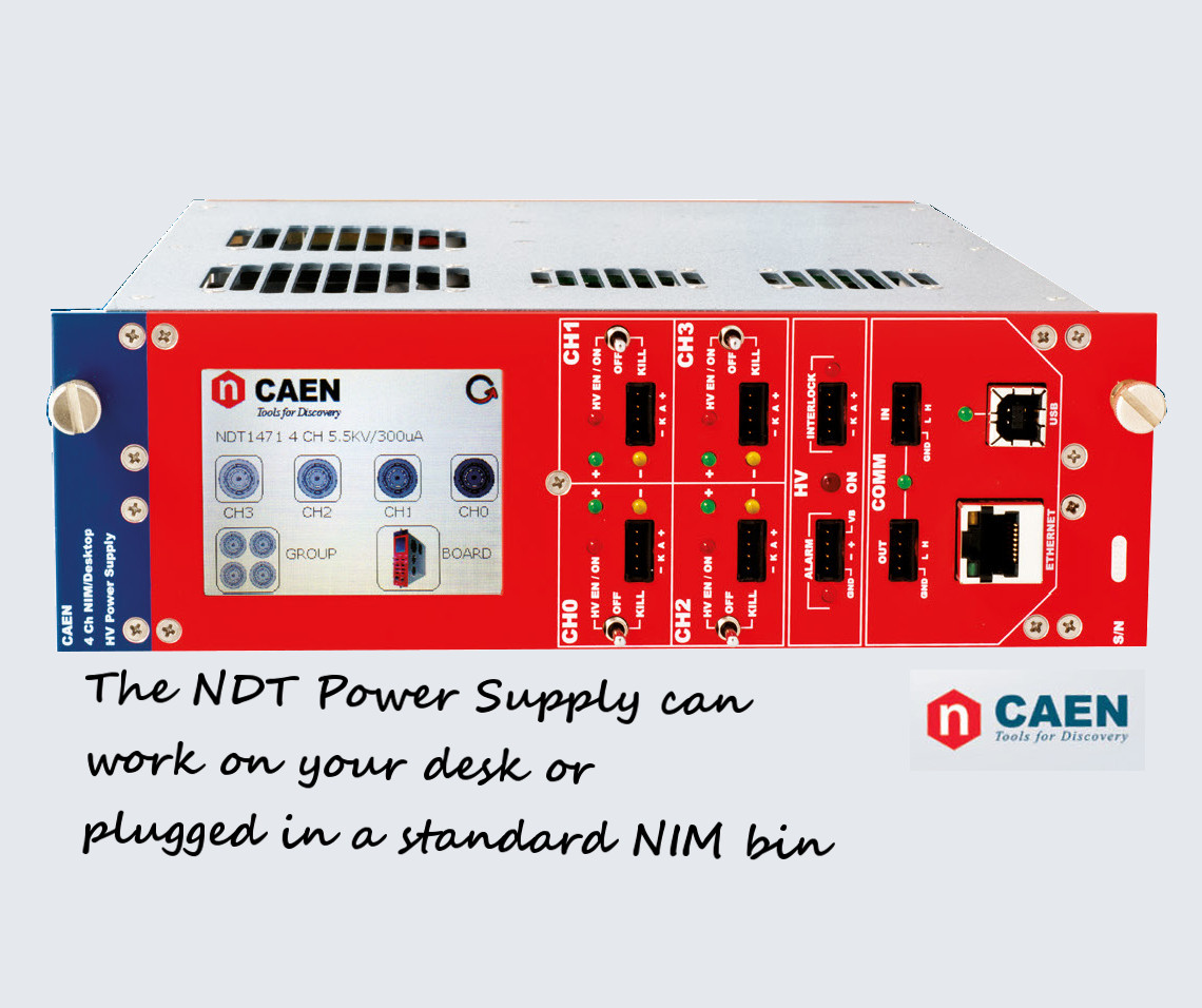 NDT1419 / NIM High Voltage Power Supplies CAEN
