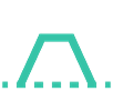 trapezoidal filter