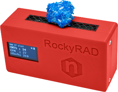 rockyrad overview w - Contatore Geiger-Müller portatile per la rilevazione di radiazioni nucleari
